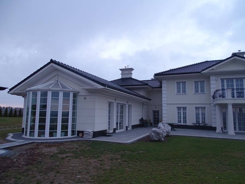 Przykład wykonania dachu dachówką ceramiczną Rzeszów